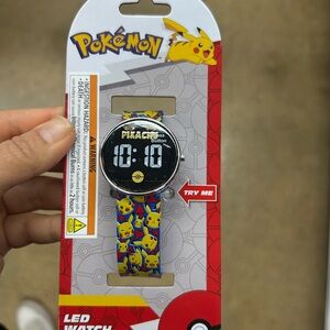NWT Pokémon Pikachu LED Watch